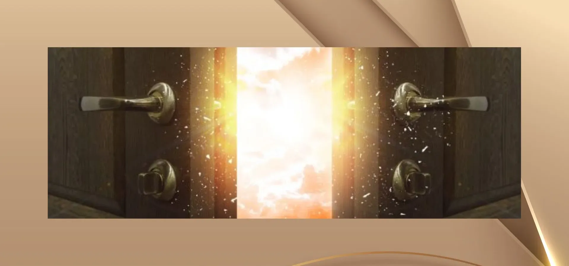 Symbolbild einer offenen Tür als Metapher für Imagination in der Hypnose