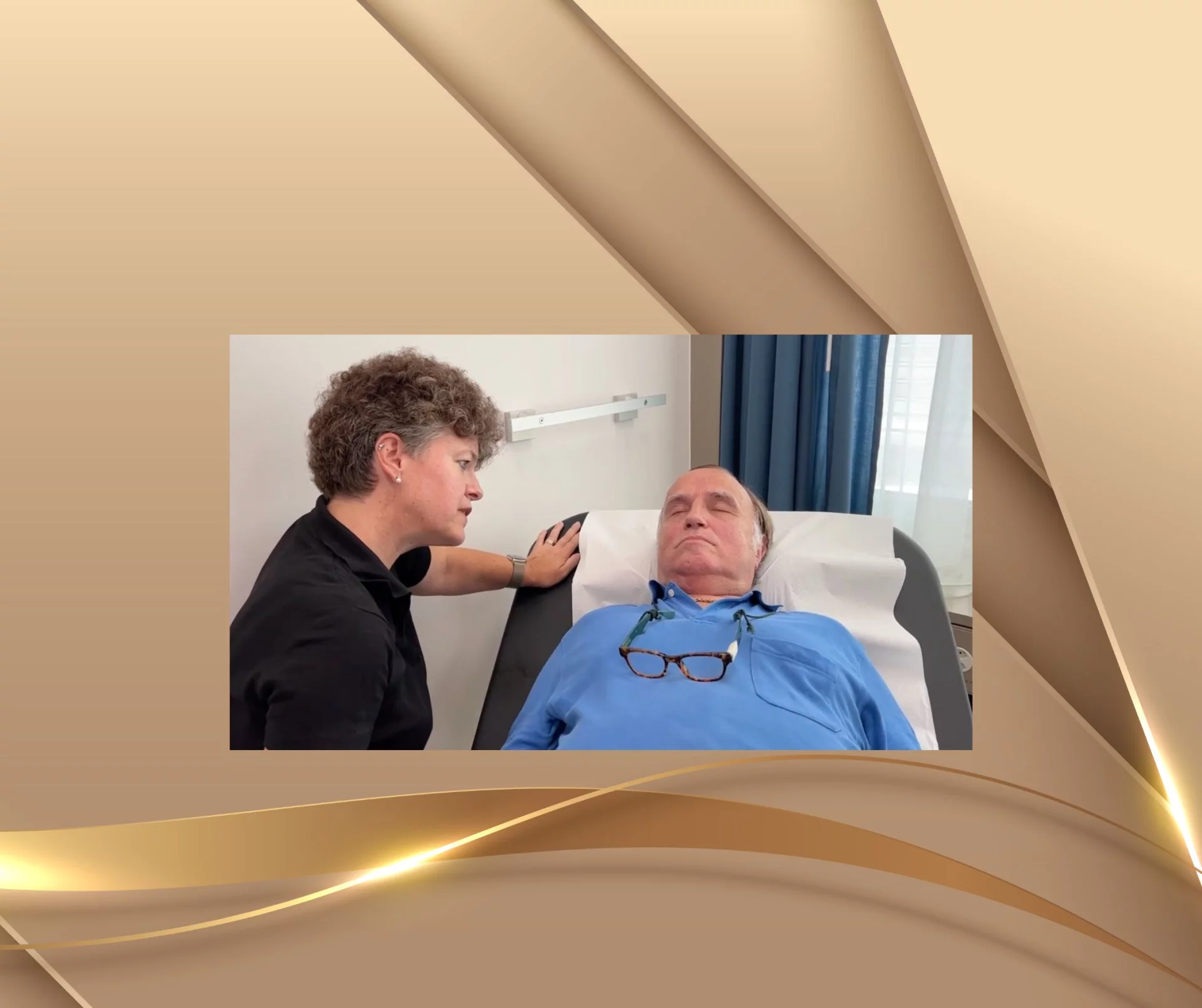 Schmerzkontrolle mit Hypnose Ausbildung im Swisshypnosis Institute – Hypnotiseur unterstützt Klient bei Schmerzlinderung durch Hypnose