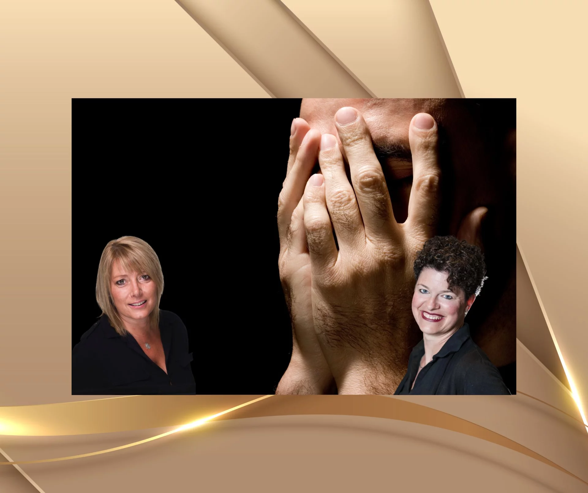 Sheila Granger and Nicole Wackernagel teaching the Day 2 hypnotic pain control protocol together.