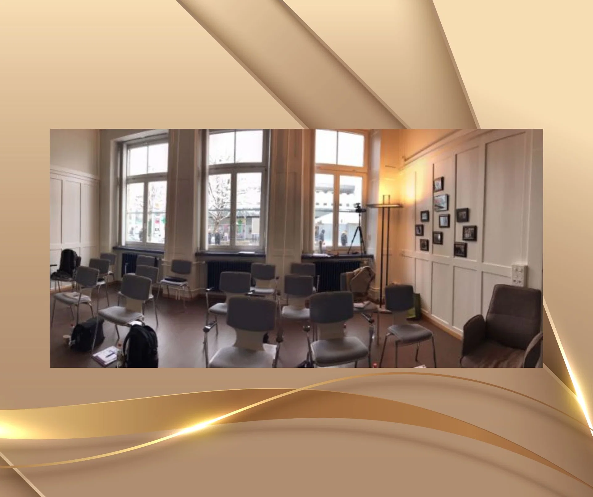 Schulungsraum des Swiss Hypnosis Institute am Standort Frauenfeld