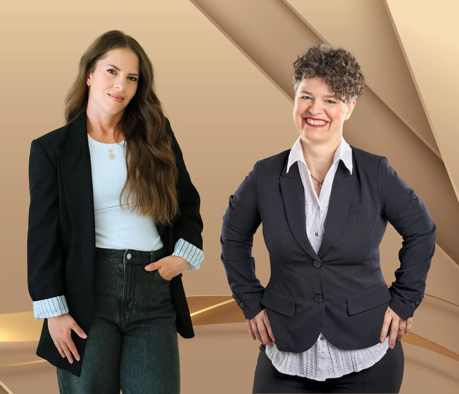 Nicole Wackernagel und Valerie Opperer – Referentinnen im Webinar zu stressbedingtem Abnehmen und Hypnose