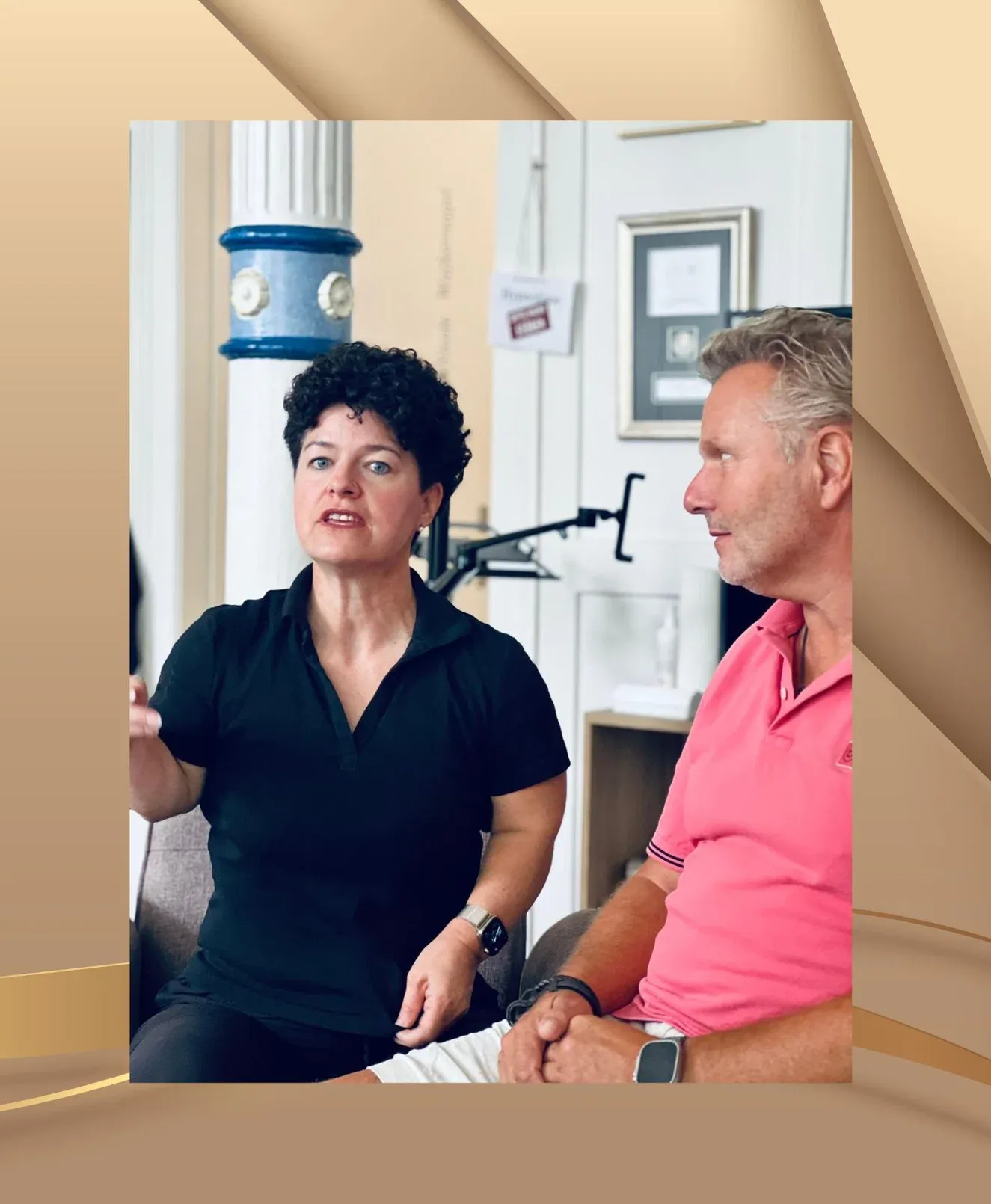 Demonstration der Rolle von Erwartung und Bereitschaft in der Blitzhypnose während einer Ausbildung