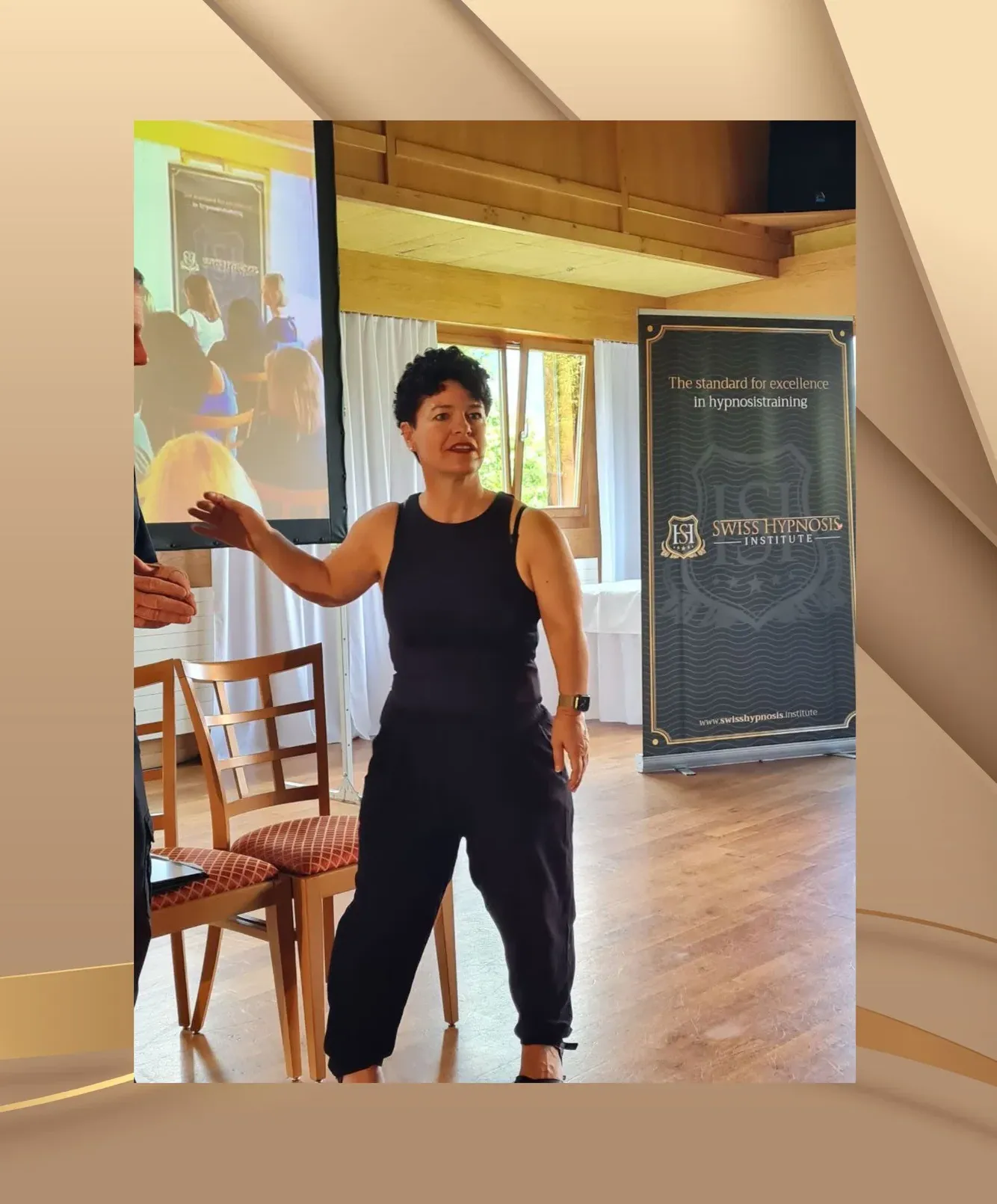 Erklärung von Blitzhypnose Techniken während einer Hypnose Ausbildung