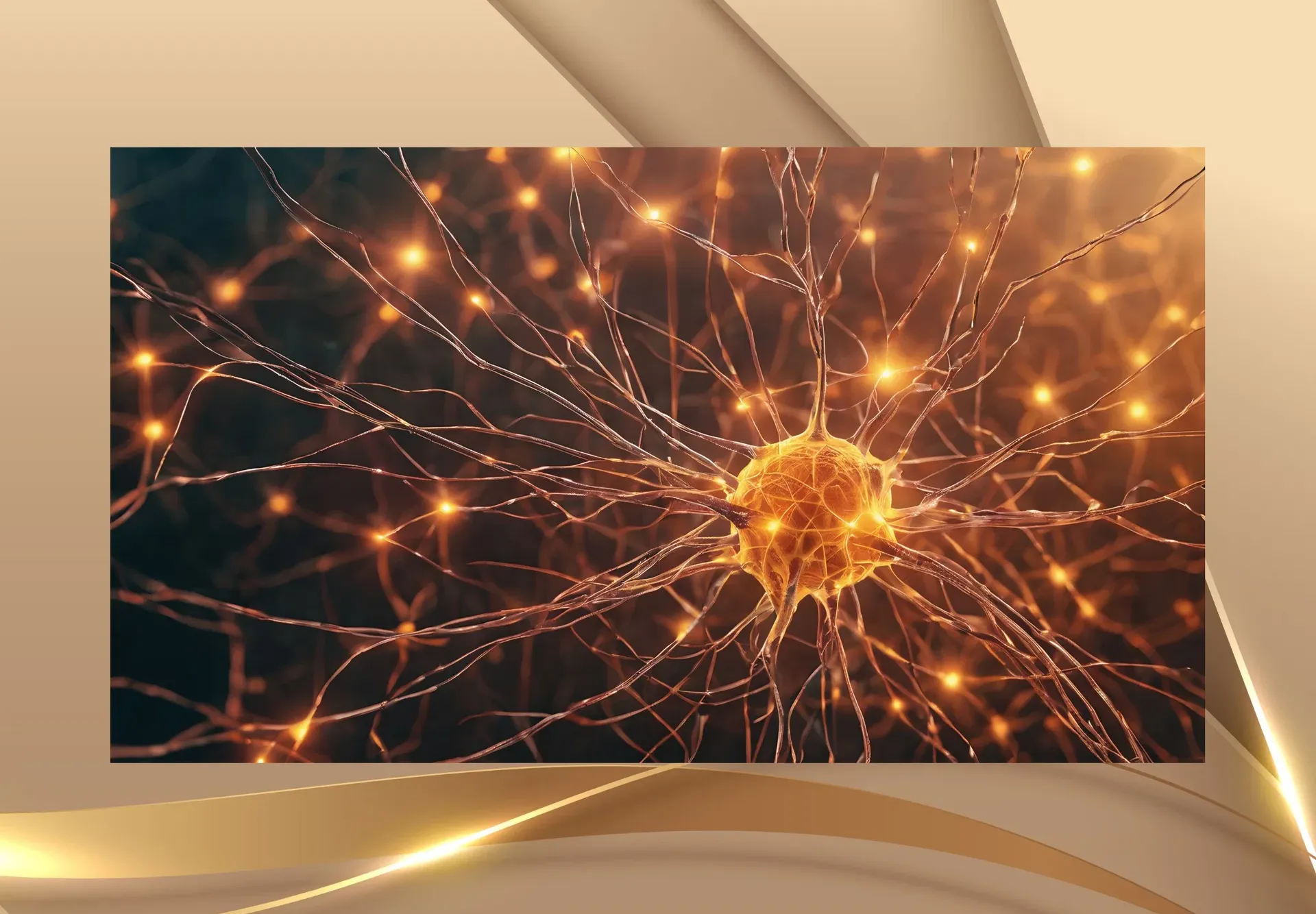 Nervenenden als Darstellung des Nervensystems in der Hypnosearbeit bei emotionaler Regulation