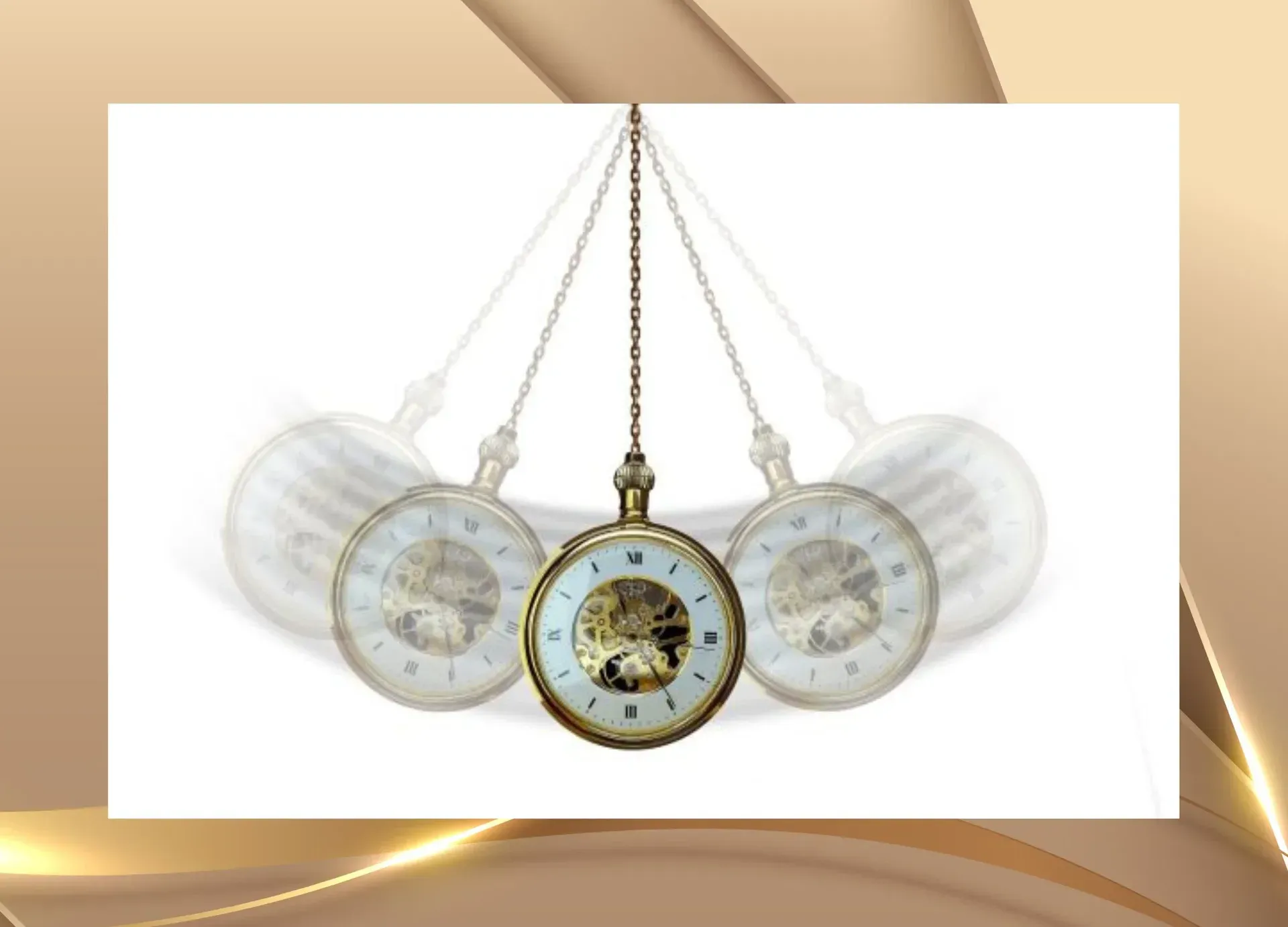 Symbolbild für das Thema Hypnose lernen mit schwingender Taschenuhr