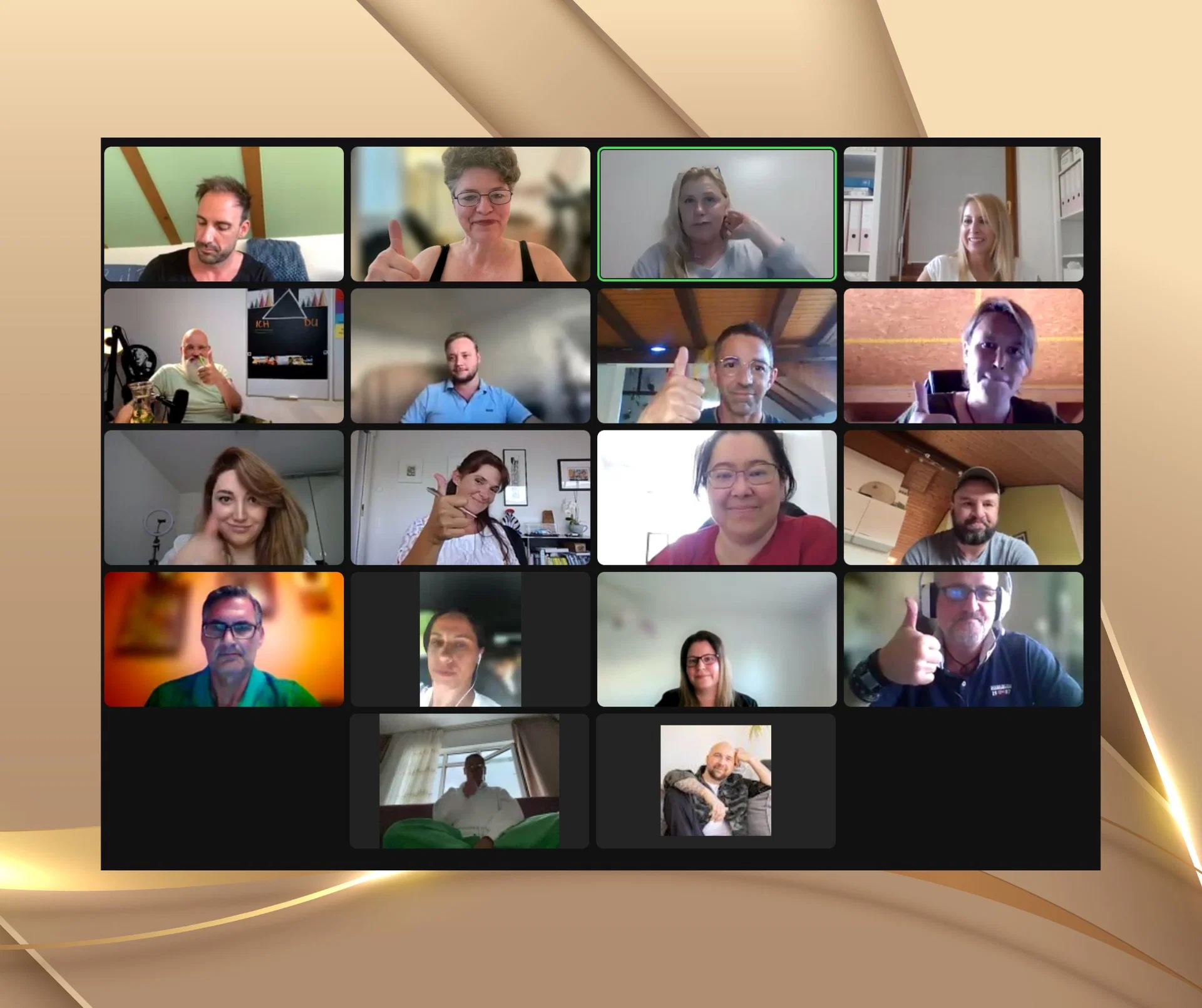 Wöchentliche Mentoring-Session im Confident Hypnotiseur Growth Club mit fachlicher Weiterbildung und Praxisbegleitung.