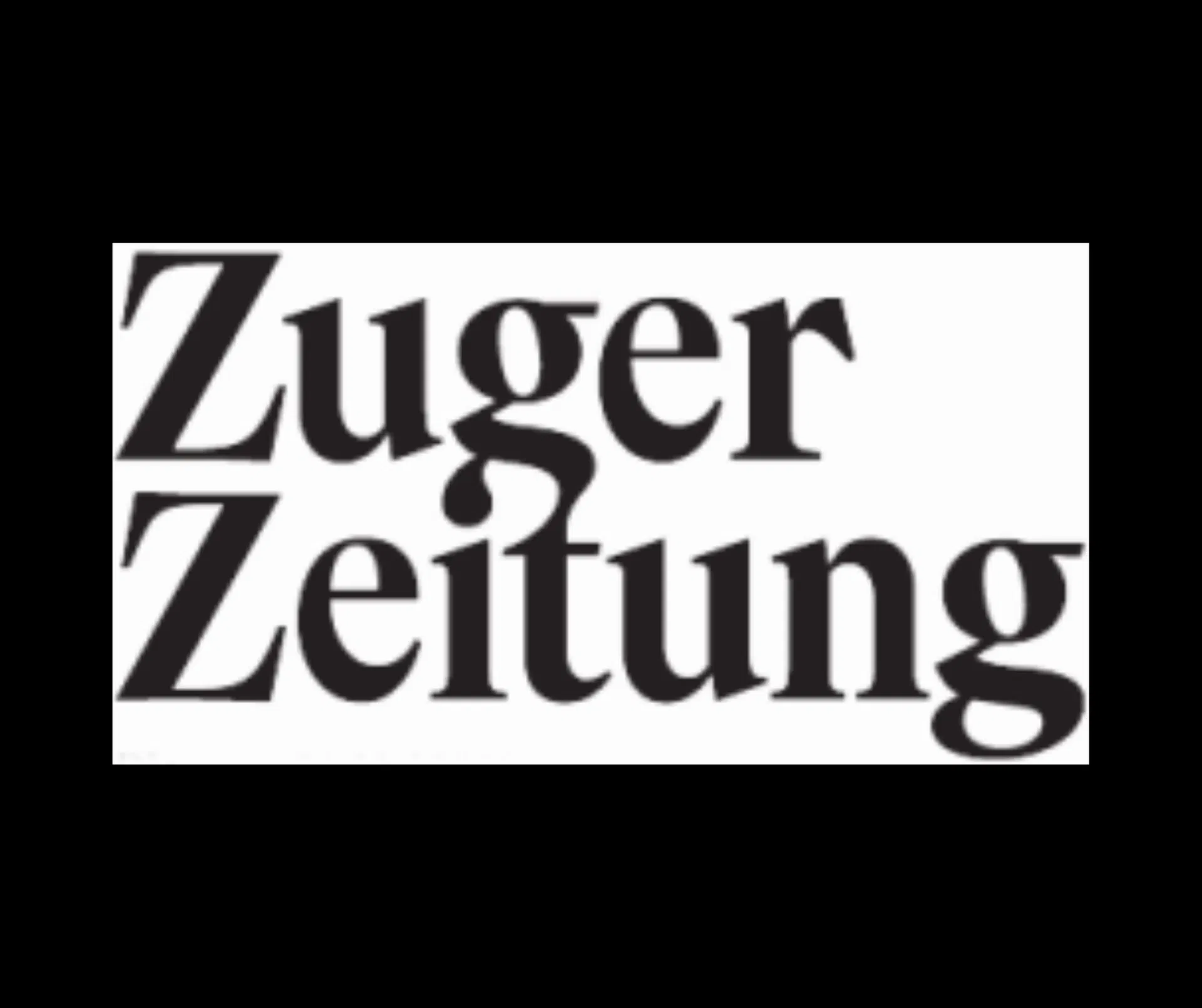 Zuger Zeitung – Bericht über eine Gesichtsoperation unter medizinischer Hypnose mit Nicole Wackernagel